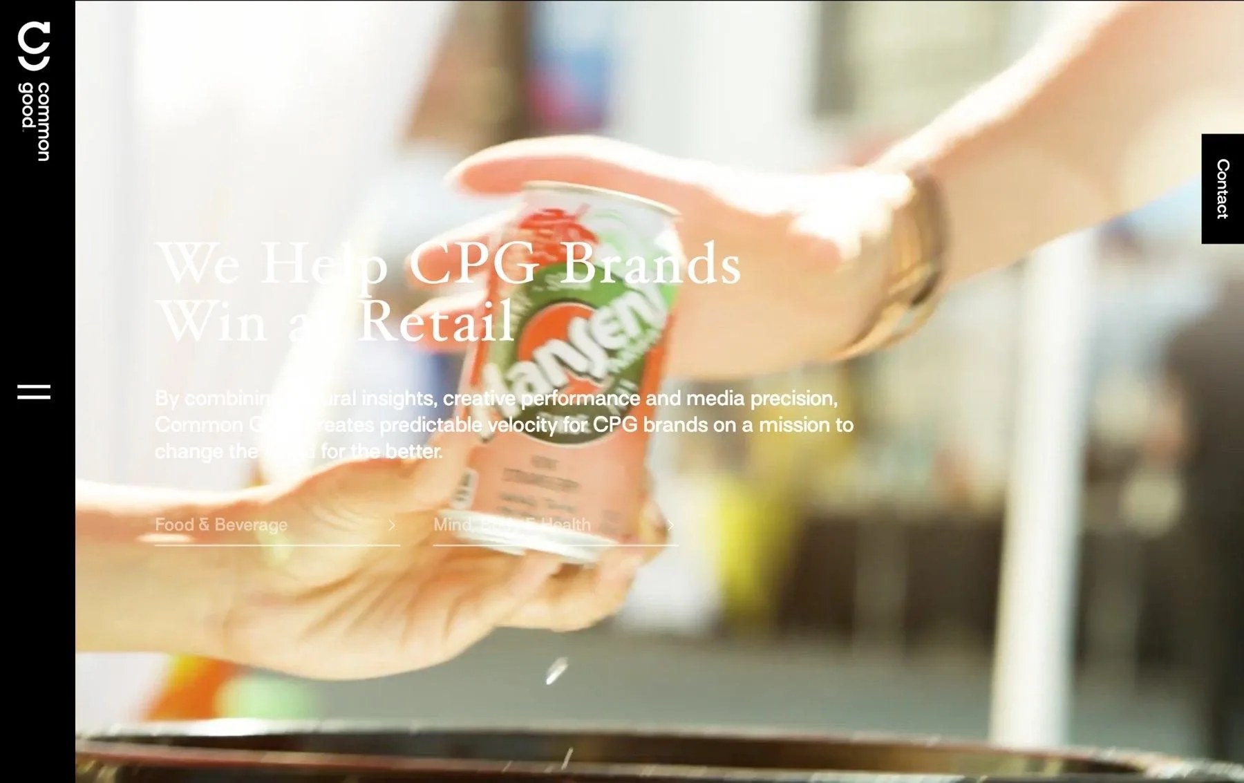 CommonGood homepage